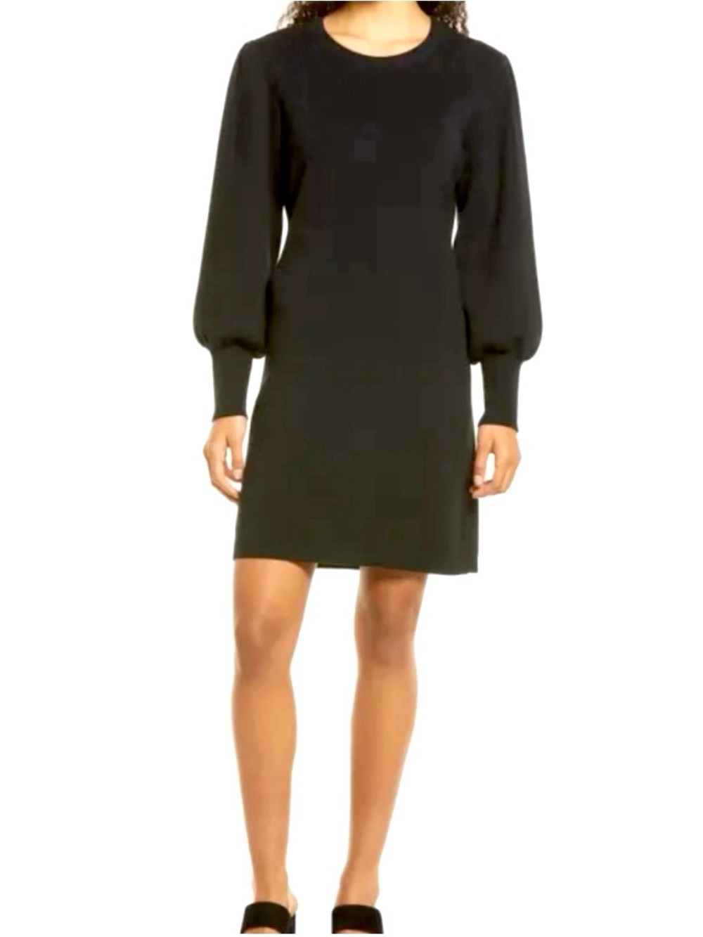 NWT Tommy Bahama Pickford black sweater dress L
